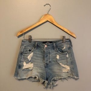 Hollister Ripped Jean Shorts!